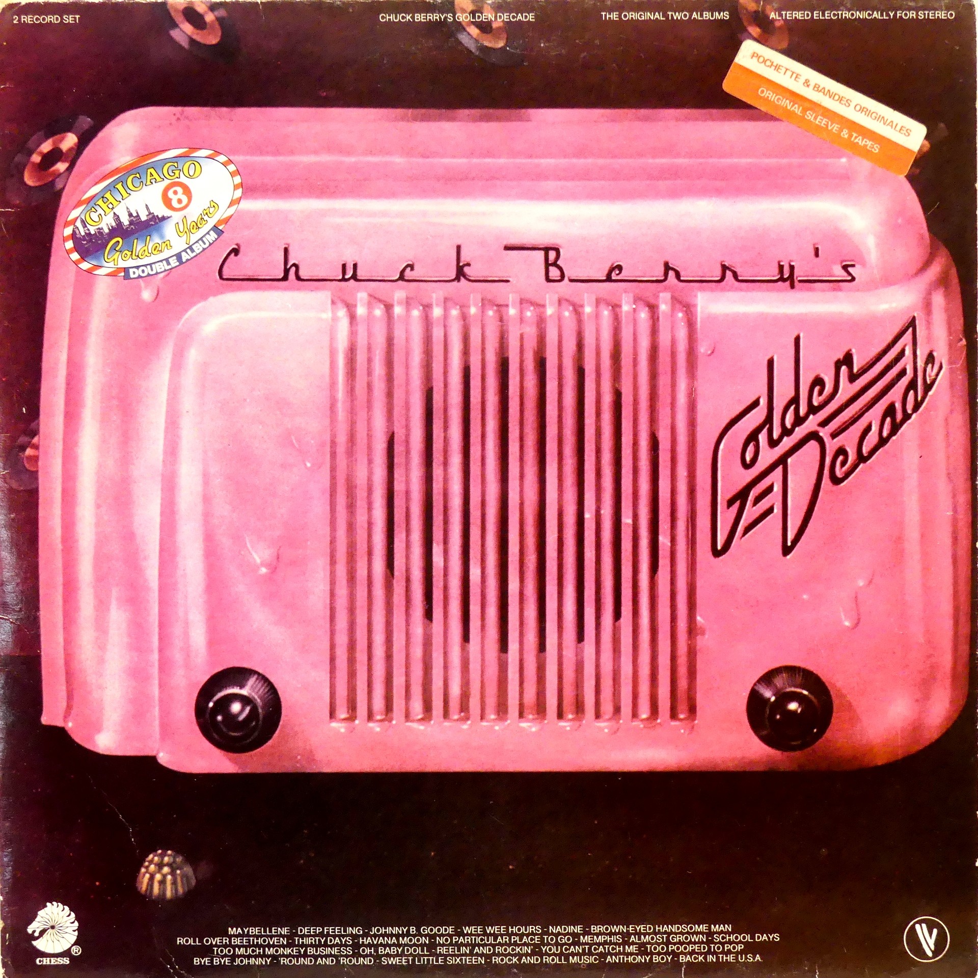 Vinyle - Chuck Berry's Golden Decade - 1972 État correct -  reconditionné disponible sur Label Emmaüs